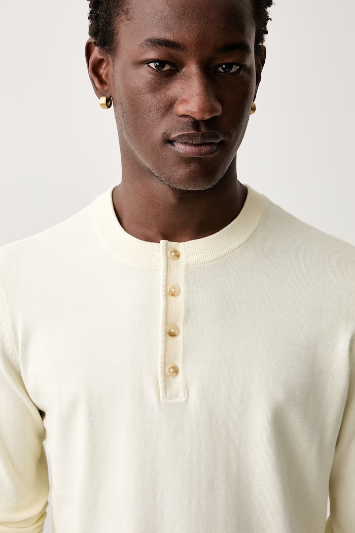 Rag & Bone sweter męski bawełniany beżowy RH0A26P6MCO