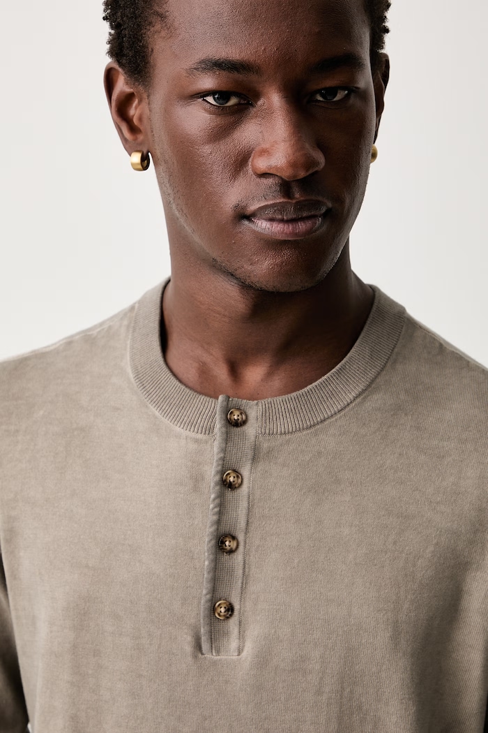 Rag & Bone sweter męski bawełniany beżowy RH0A26P6MCO