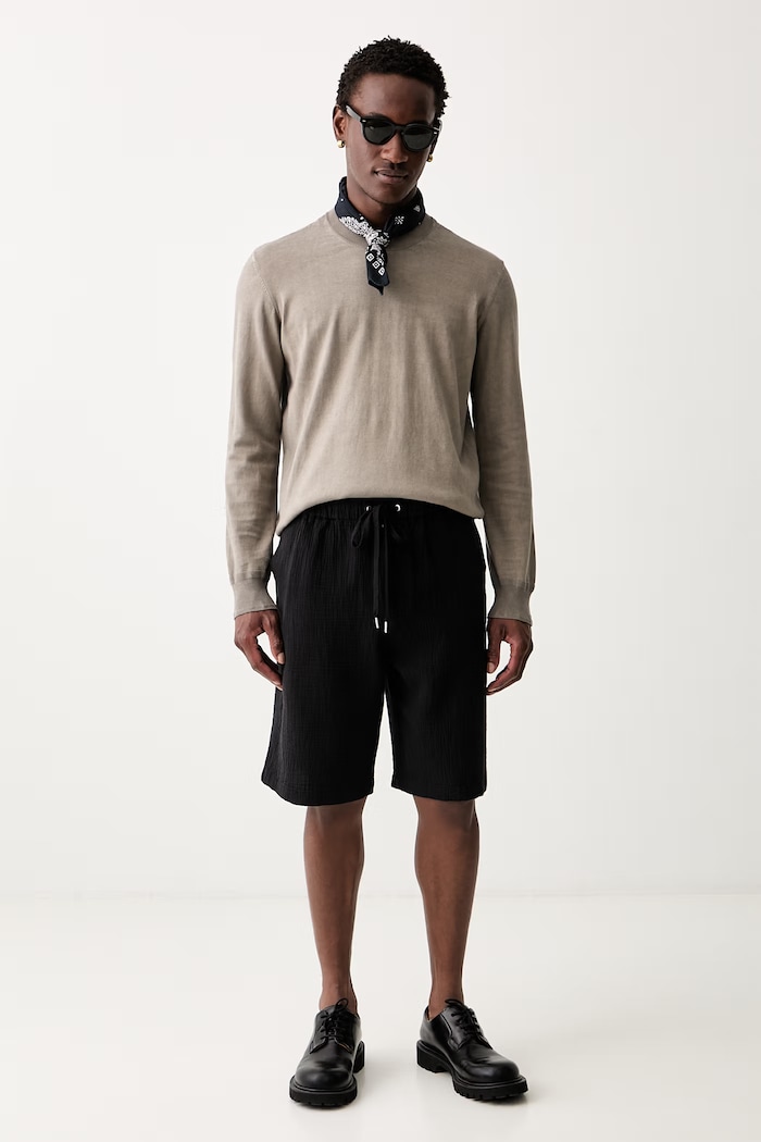 Rag & Bone sweter męski bawełniany RH9926P6MCO beżowy AW26