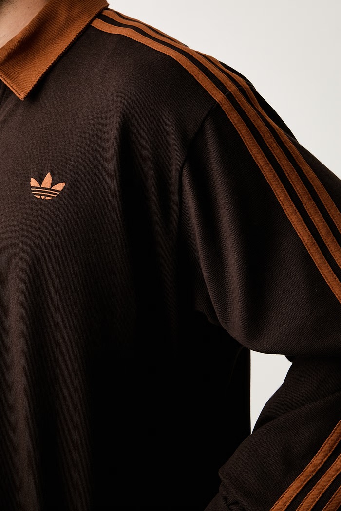 adidas Originals лонгслив для мужчин из хлопка KE4112 коричневый