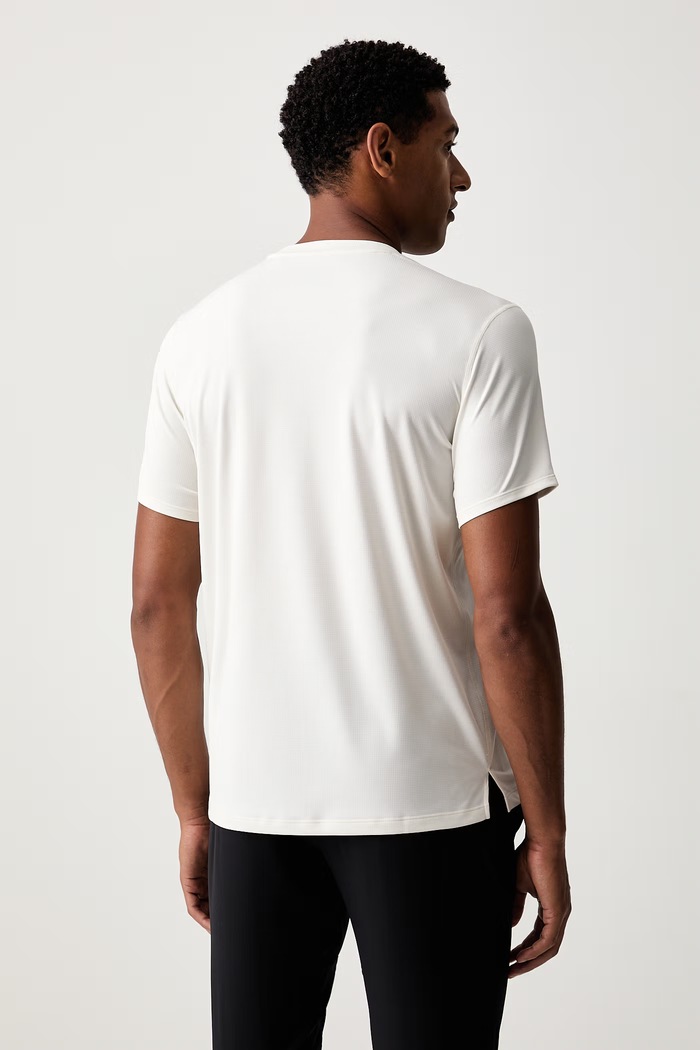 Odzież Asics T-shirt treningowy męski FUJITRAIL LOGO SS TOP 2011D527.102 beżowy