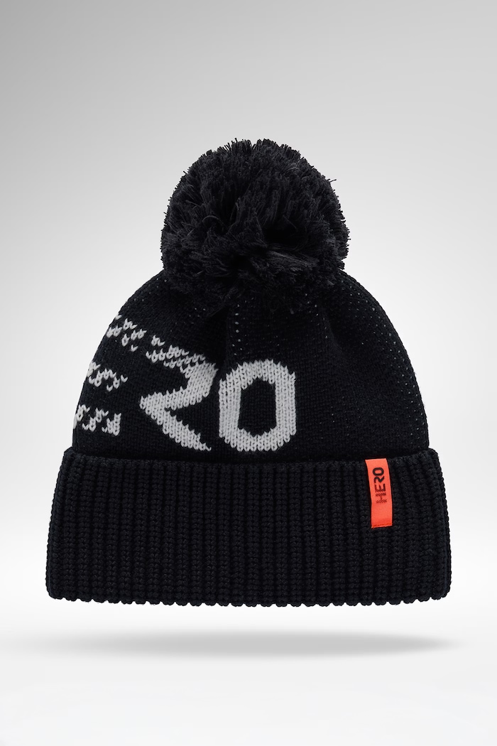 Rossignol Czapka z pomponem dziecięca OM BEANIE czarny RLPYH07