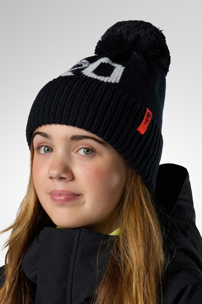 Czapka z pomponem dziecięca OM BEANIE Rossignol czarny RLPYH07