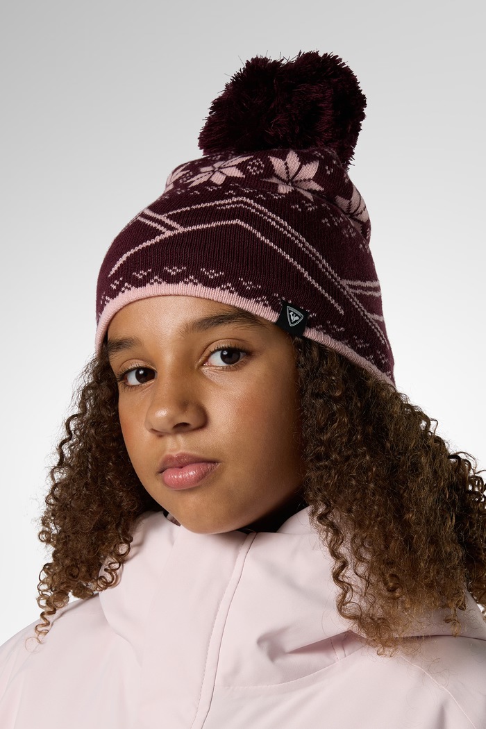 Czapka z pomponem dziecięca OM BEANIE Rossignol RLPYH06 fioletowy
