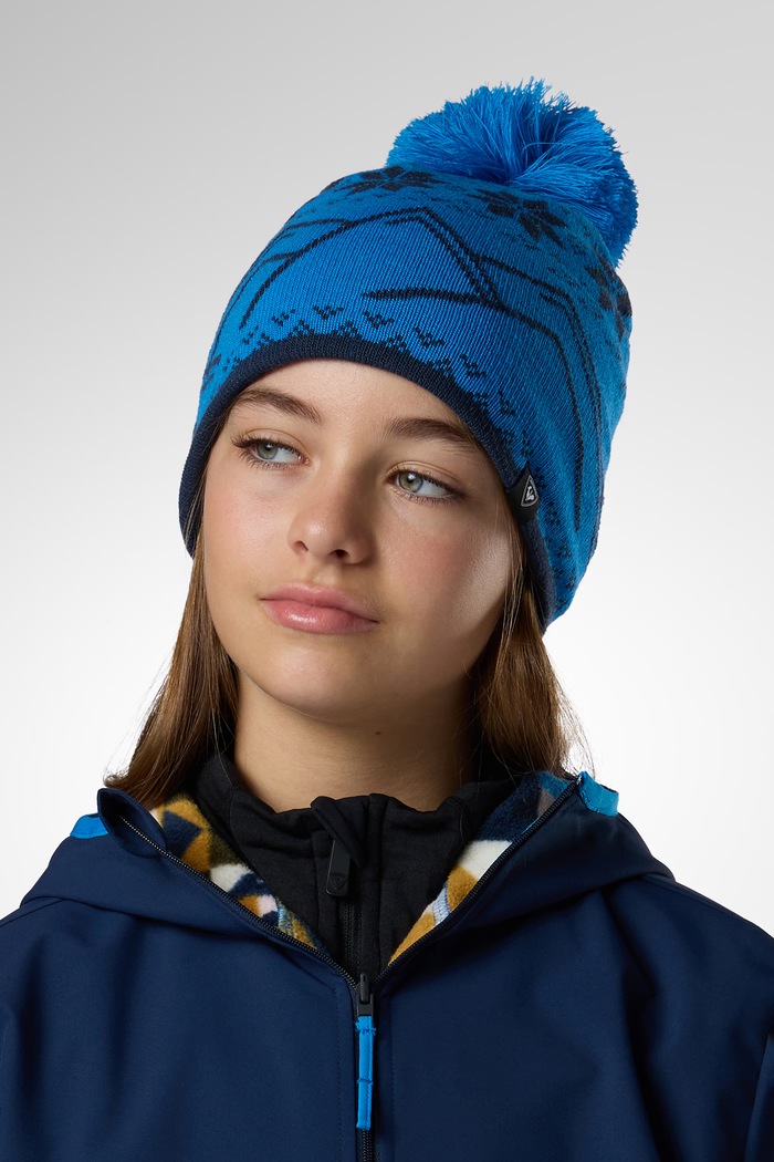 Czapka z pomponem dziecięca OM BEANIE Rossignol RLPYH06 niebieski