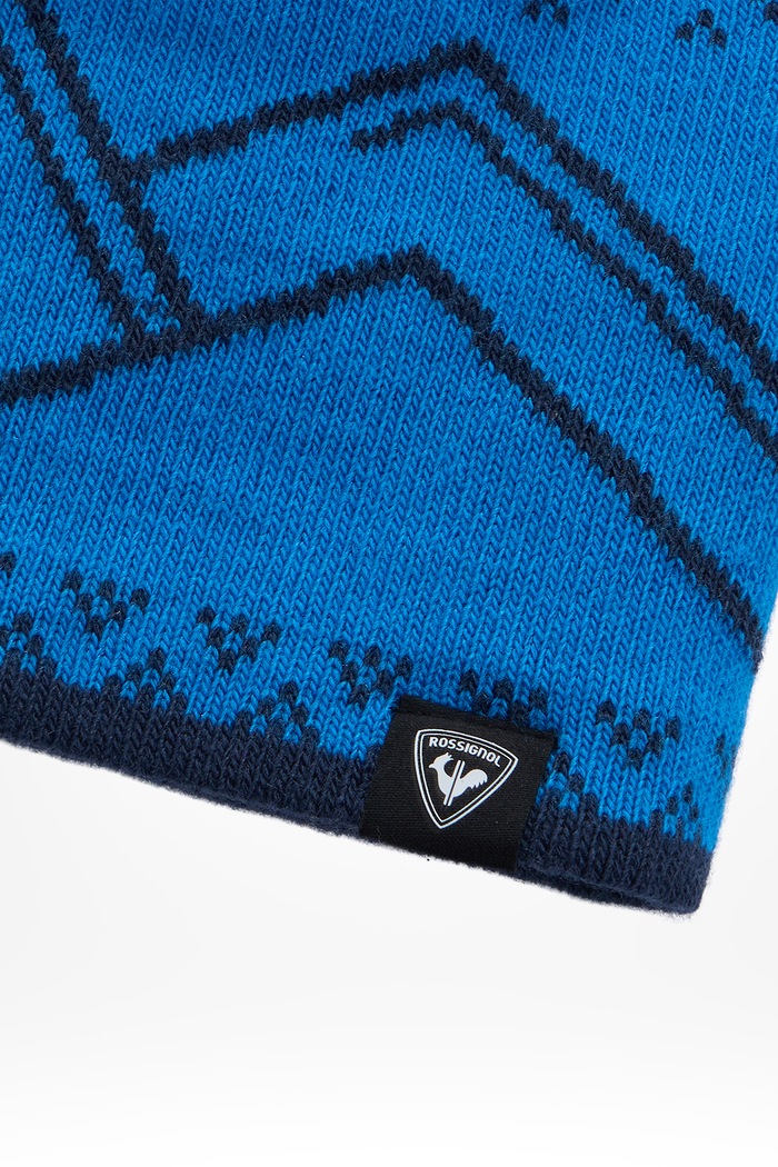 Rossignol Czapka z pomponem dziecięca OM BEANIE RLPYH06 niebieski AW26