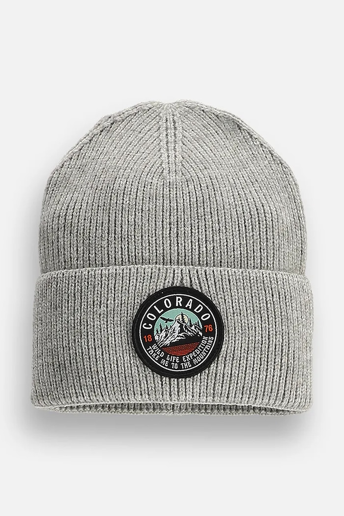 Coccodrillo Czapka beanie dziecięca szary ZC6364311AWB