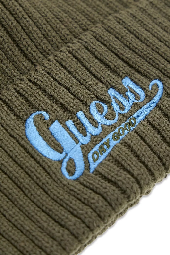 Chłopiec Guess Czapka beanie dziecięca L6BZ02.Z1543.9BY2 zielony