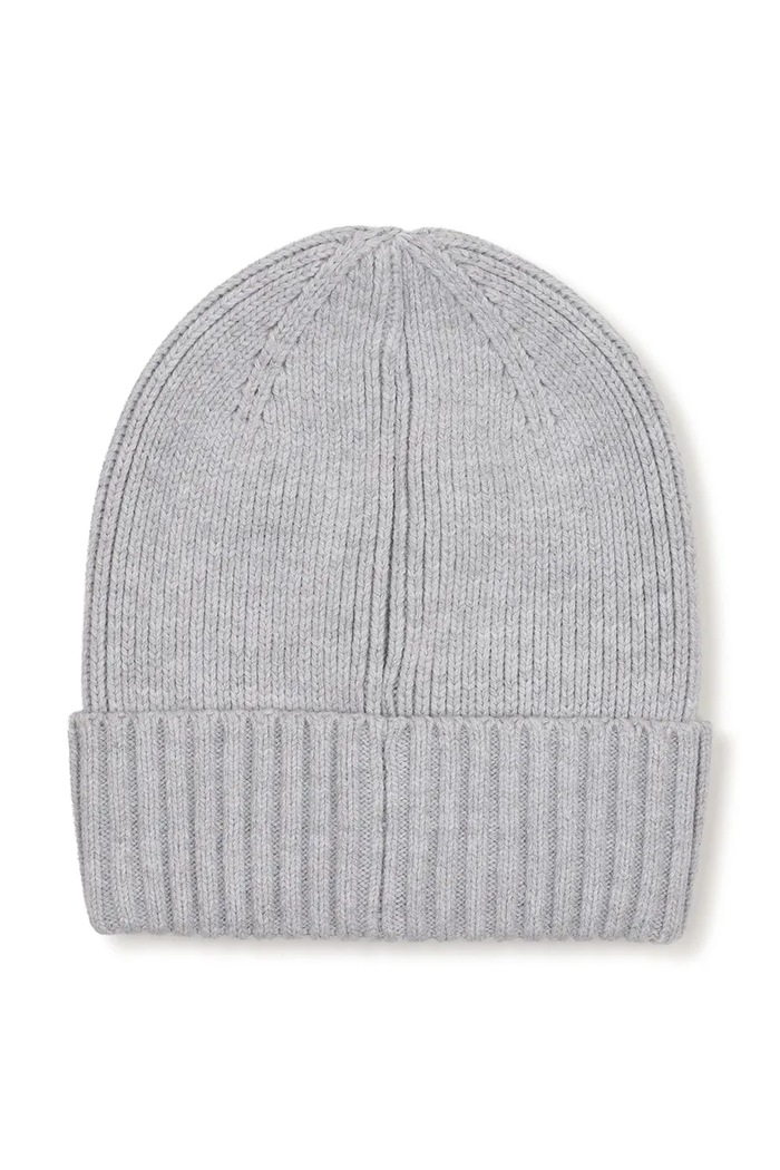 BOSS Czapka beanie dziecięca J53628 szary AW26