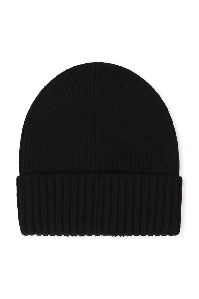 BOSS Pletená čepice dětská J53575 černá AW26