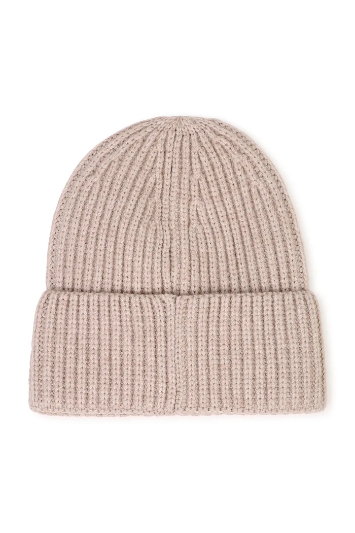 BOSS Pletená čepice dětská J53585.52.54 béžová AW26