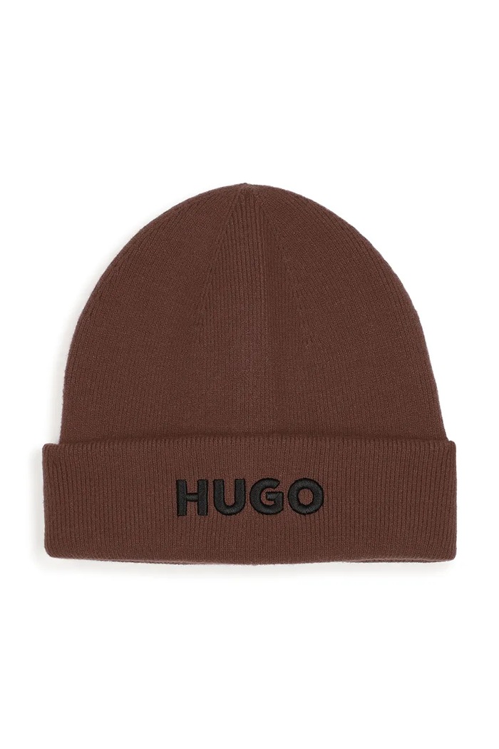 HUGO Čepice dětská hnědá G01315.56.58