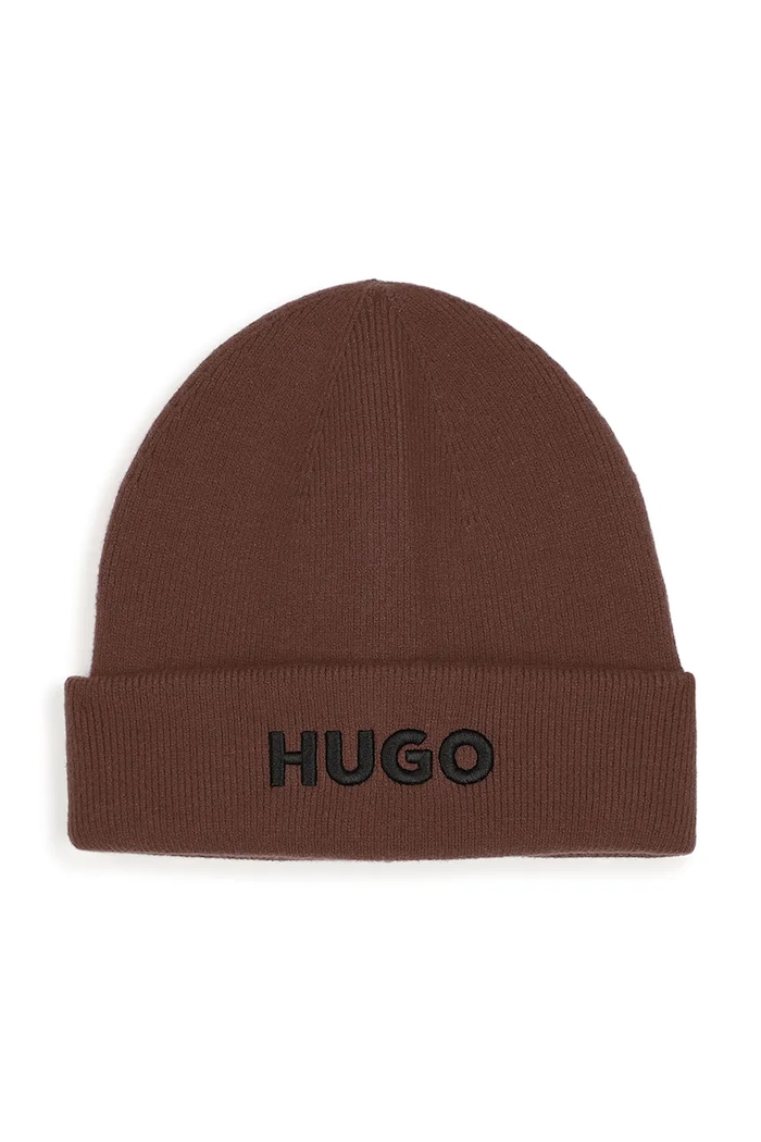 HUGO Čepice dětská hnědá G01315.56.58