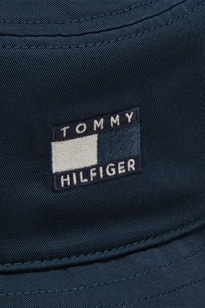 Chłopiec Tommy Hilfiger kapelusz bucket dziecięcy bawełniany KA0KA00062.9BY2 niebieski
