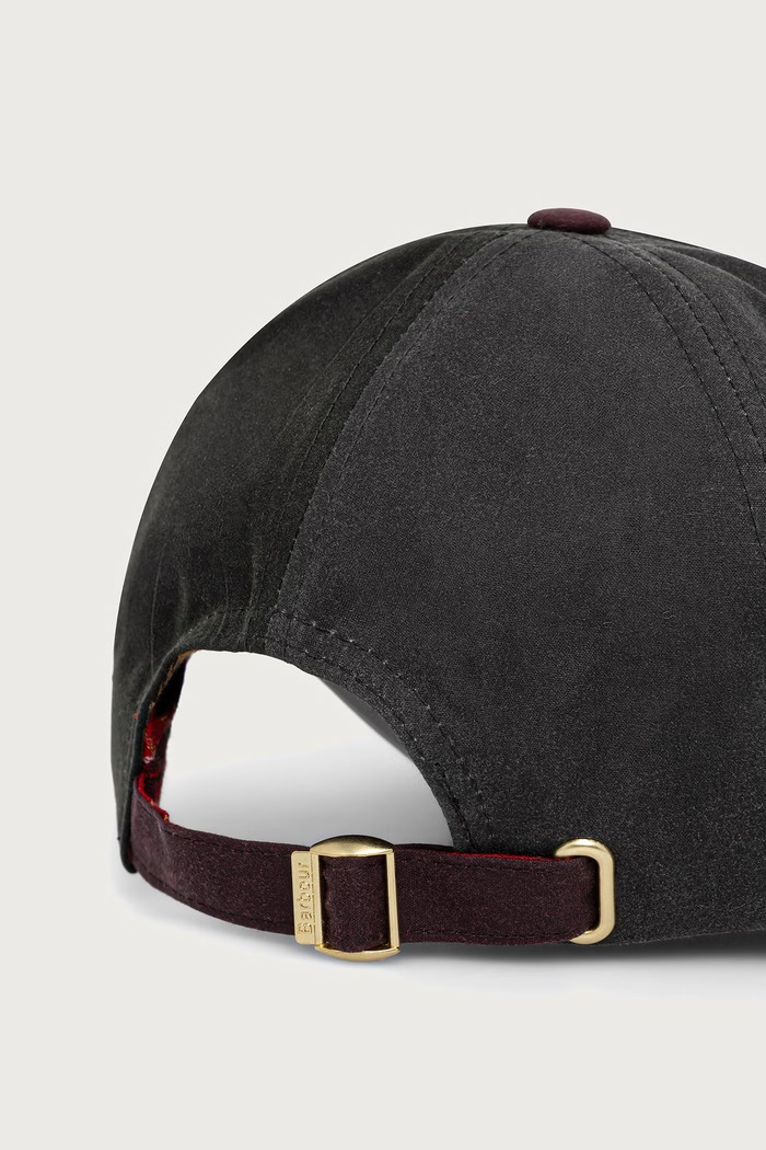 Akcesoria Barbour Czapka z daszkiem bawełniana damska LHA0656SG51 zielony