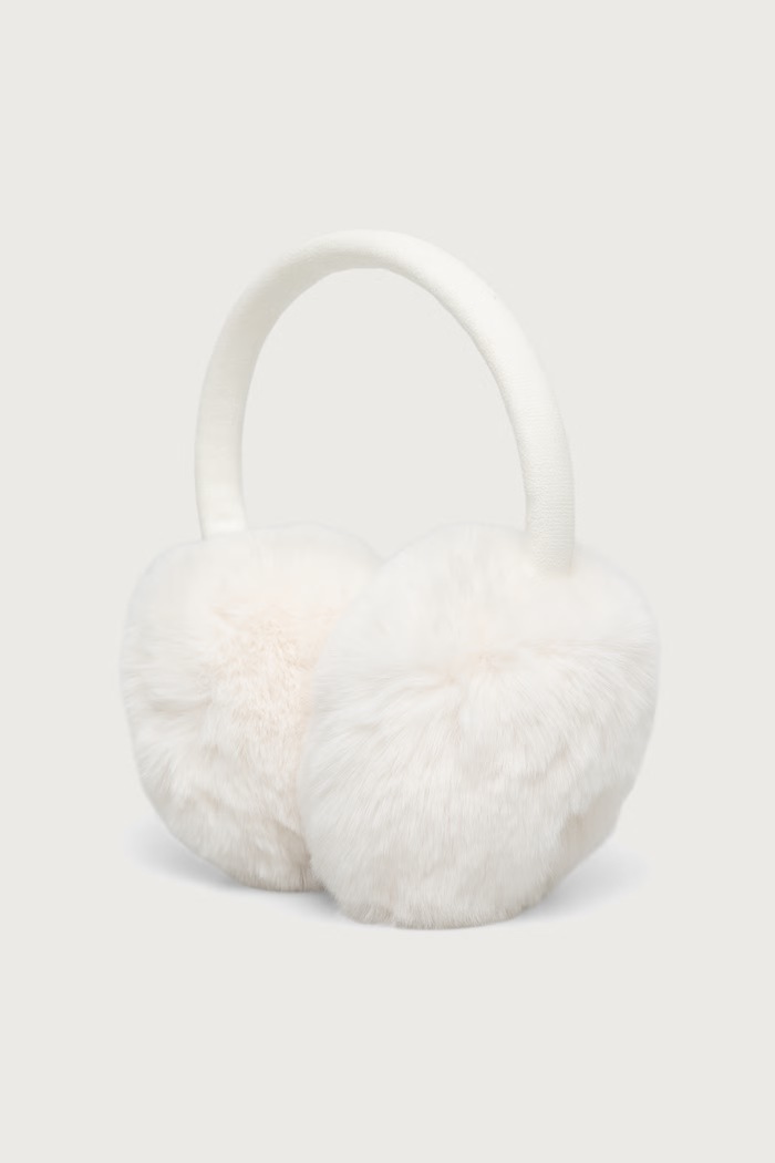 U.S. Polo Assn. Nauszniki Faux Fur and Suede beżowy WUP2764
