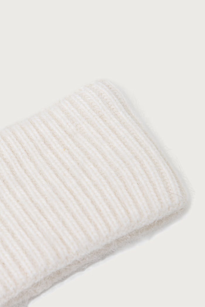 Le Privé Пов'язка на голову жіноча з додаванням кашеміру LE HEADBAND BLANC LP00868 бежевий AW26