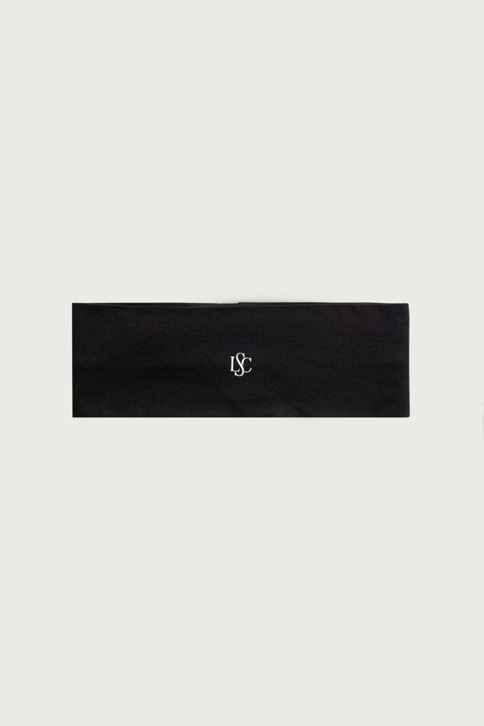 Le Privé Opaska na głowę damska HEADBAND czarny LP00485