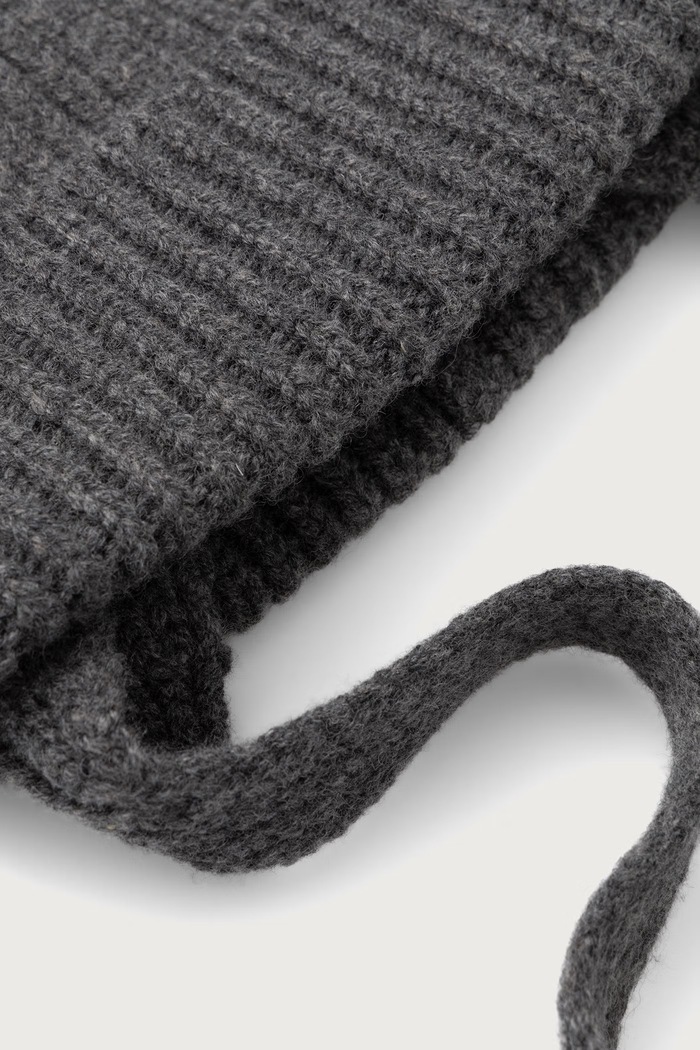 Cloimh Czapka damska wełniana FW26.WEFH szary AW26