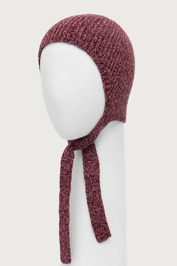Cloimh Czapka damska wełniana FW26.SWTB różowy AW26