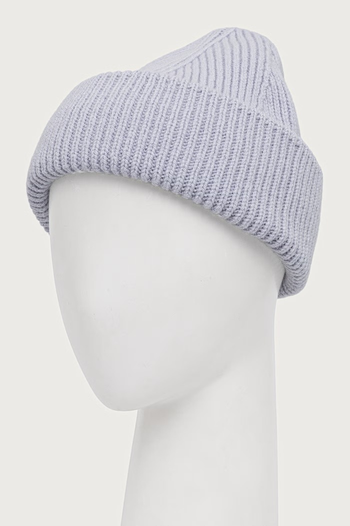Akcesoria Cloimh Czapka beanie damska wełniana FW26.SWCBH fioletowy