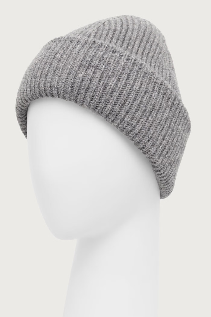 Cloimh Czapka beanie damska wełniana FW26.SWCBH szary AW26