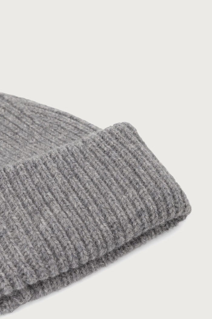Akcesoria Cloimh Czapka beanie damska wełniana FW26.SWCBH szary