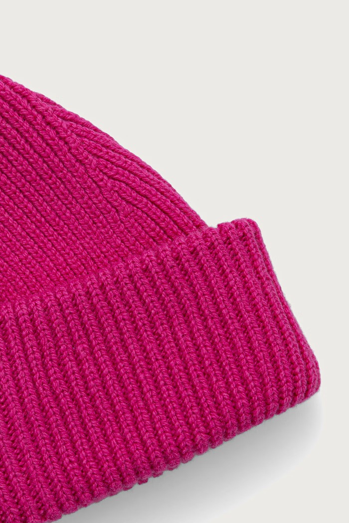Akcesoria Cloimh Czapka beanie damska wełniana FW26.SWCBH różowy