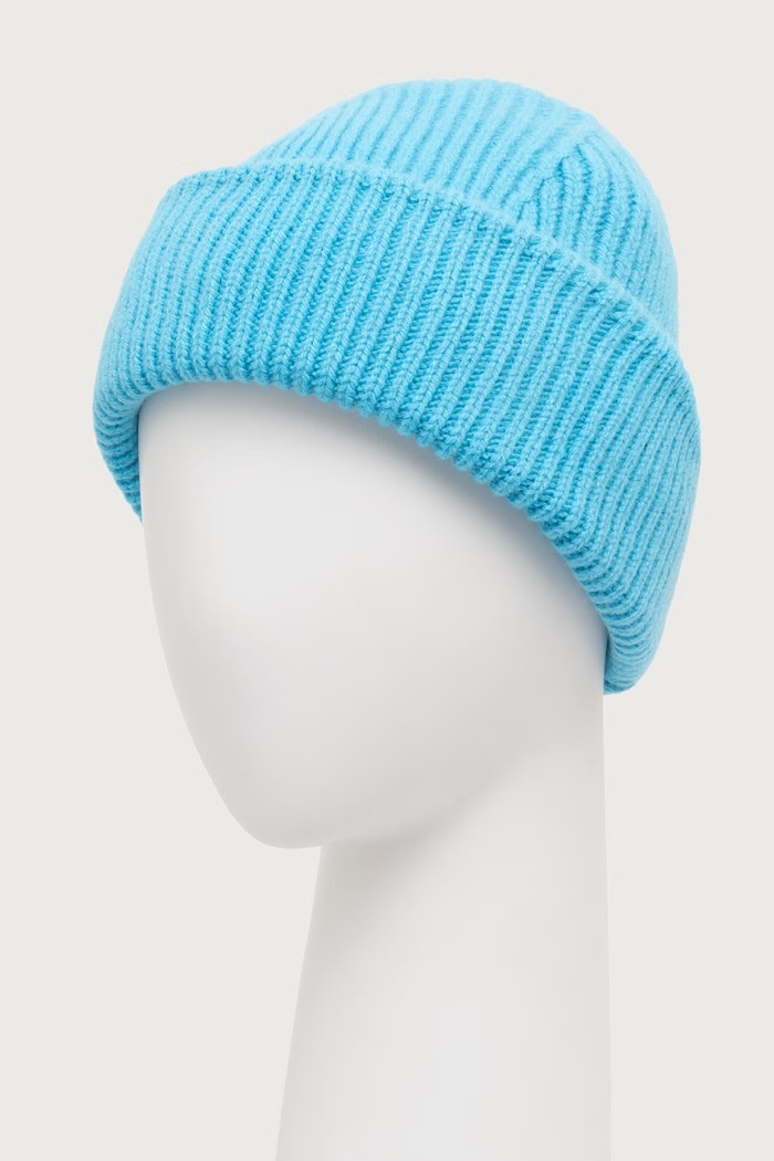 Cloimh Căciulă de damă din lână FW26.SWCBH albastru AW26