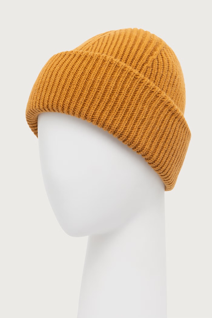 Cloimh Pletená čepice dámská vlněná FW26.SWCBH hnědá AW26