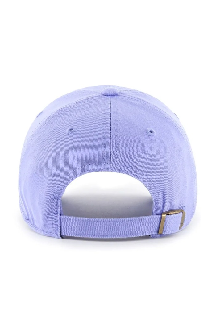47 brand Czapka z daszkiem bawełniana MLB New York Yankees B.NLRGW17GWS.LV fioletowy AW26