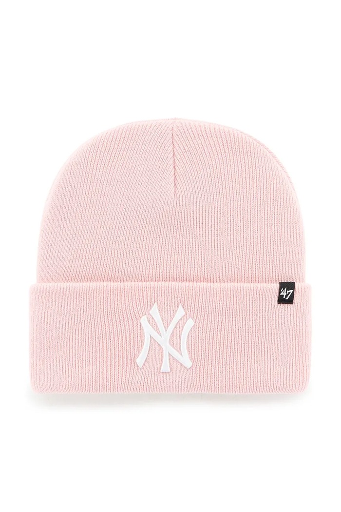 47 brand Czapka beanie MLB New York Yankees różowy B.HYMKR17ACE.PKA