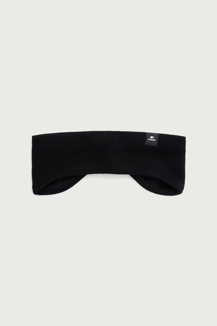 Eisbar Opaska na głowę damska z wełną merino Hagen STB czarny E36157