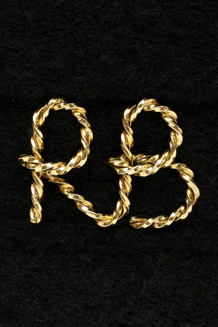 Kaszkiet damski z wełną Logo-embellished Baker Boy Cap RUSLAN BAGINSKIY KPC033.WP.PNS.NMRB czarny
