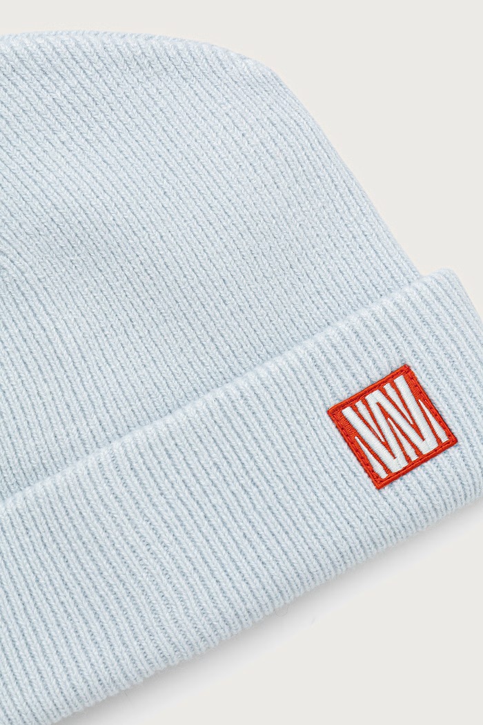 Akcesoria WRSTBHVR MEO czapka beanie damska U9126GT niebieski