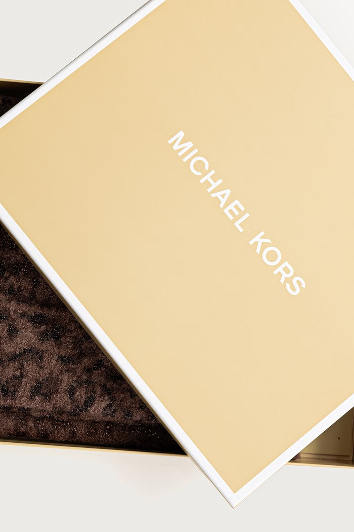 MICHAEL Michael Kors Czapka i szalik damska z dodatkiem wełny 29MKWC581180B