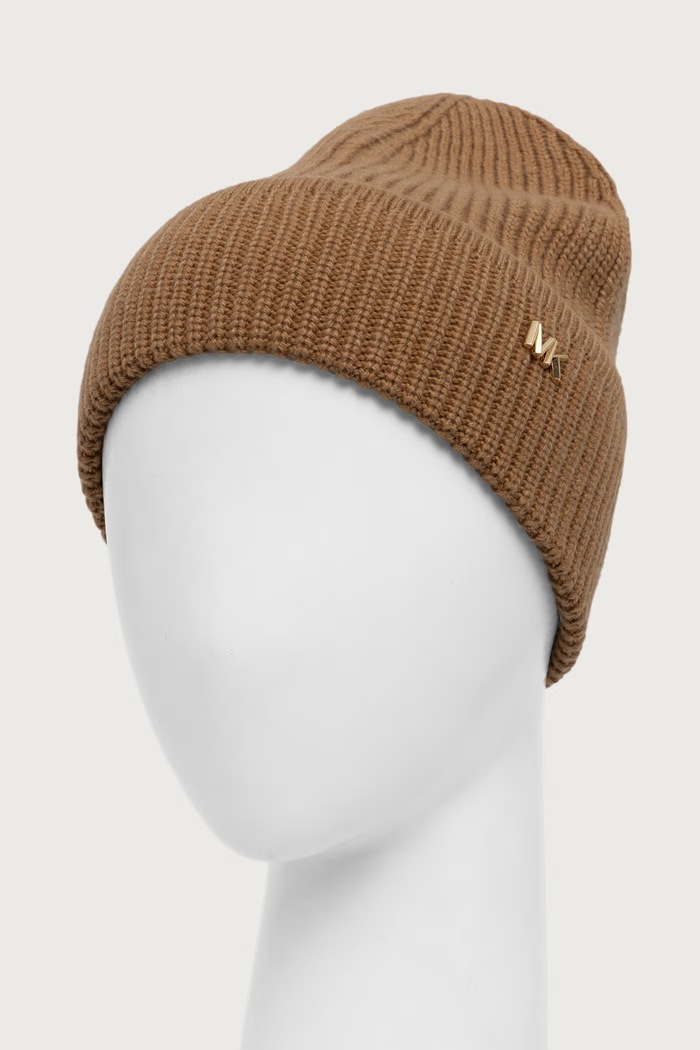 MICHAEL Michael Kors Czapka damska 29MKWC588006 beżowy AW26