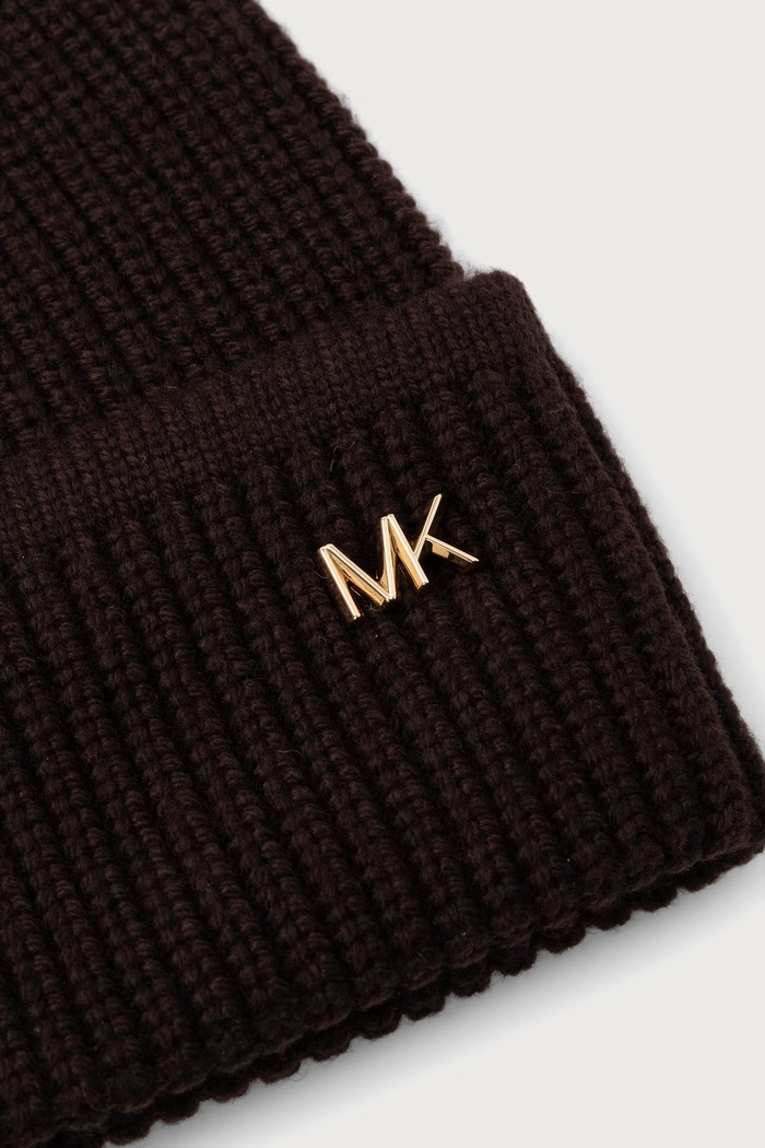 Akcesoria MICHAEL Michael Kors Czapka damska 29MKWC588006 brązowy