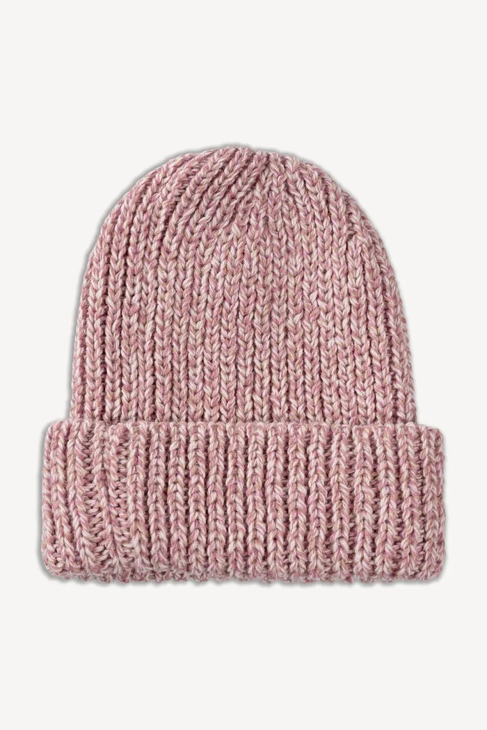 Akcesoria BIZUU Czapka beanie damska z dodatkiem wełny BALBI BALBI.ROZOWY różowy