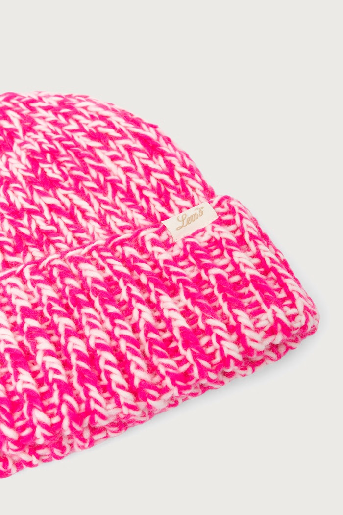 Dodatki Levi's Beanie kapa ženska GIGI CHUNKY 0081Y roza
