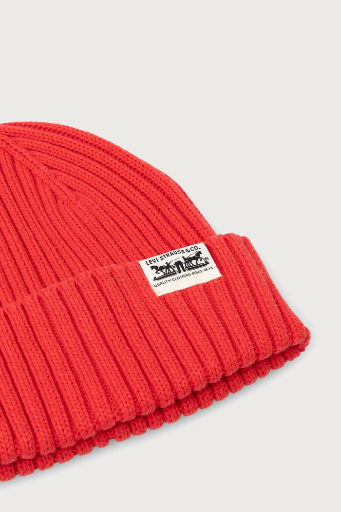 Dodatki Levi's Kapa ženska bombažna W'S SUNSET 0080D rdeča