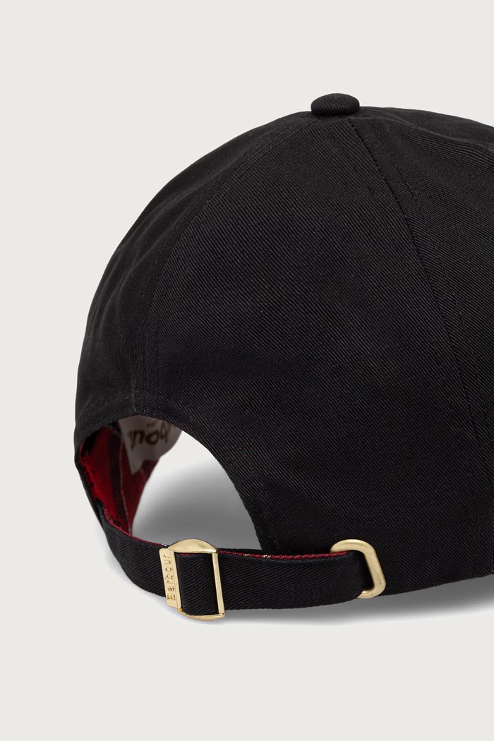 Akcesoria Barbour Czapka z daszkiem damska bawełniana LHA0654 czarny