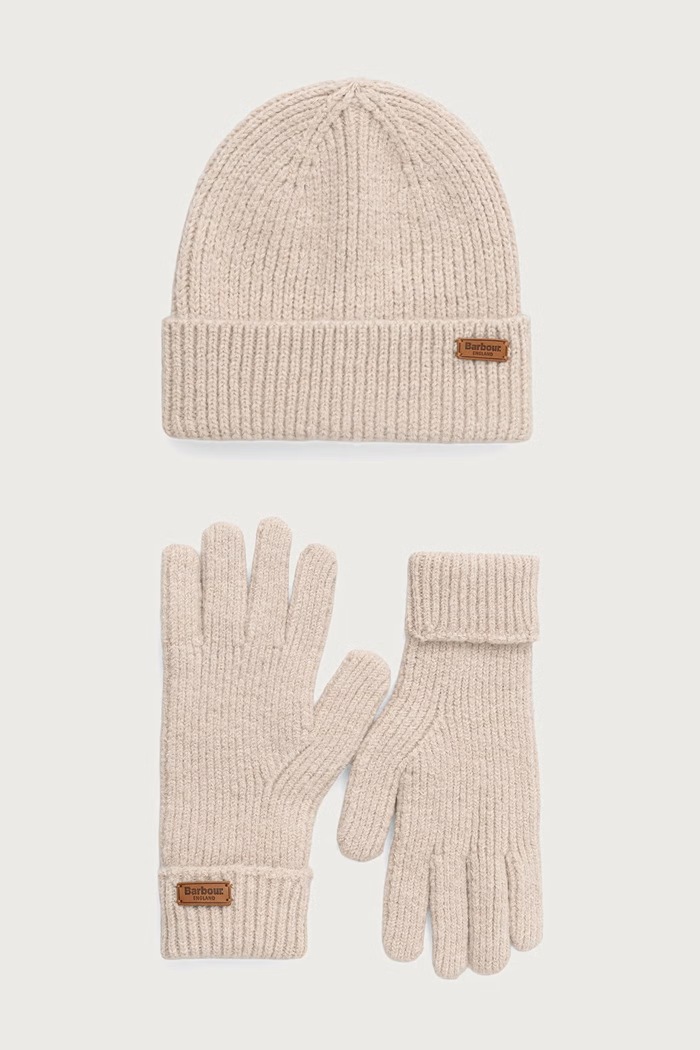 Barbour Komplet damski beżowy LGS0108