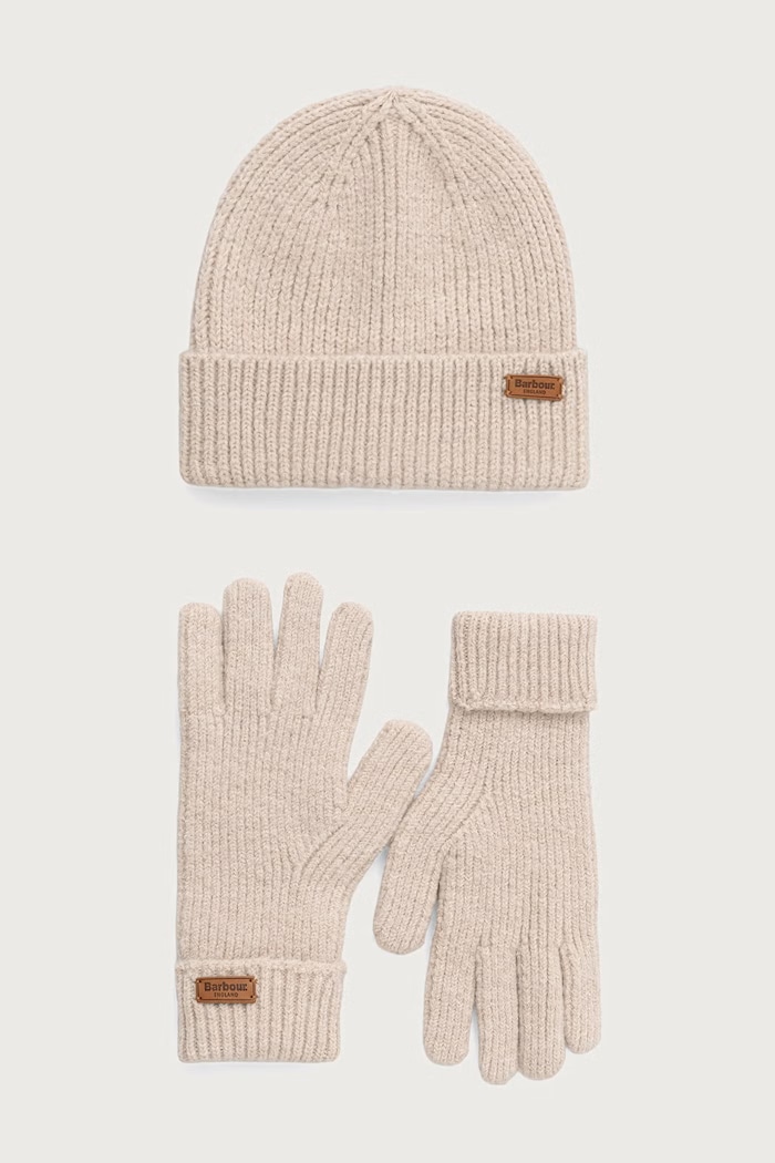 Barbour Komplet damski beżowy LGS0108