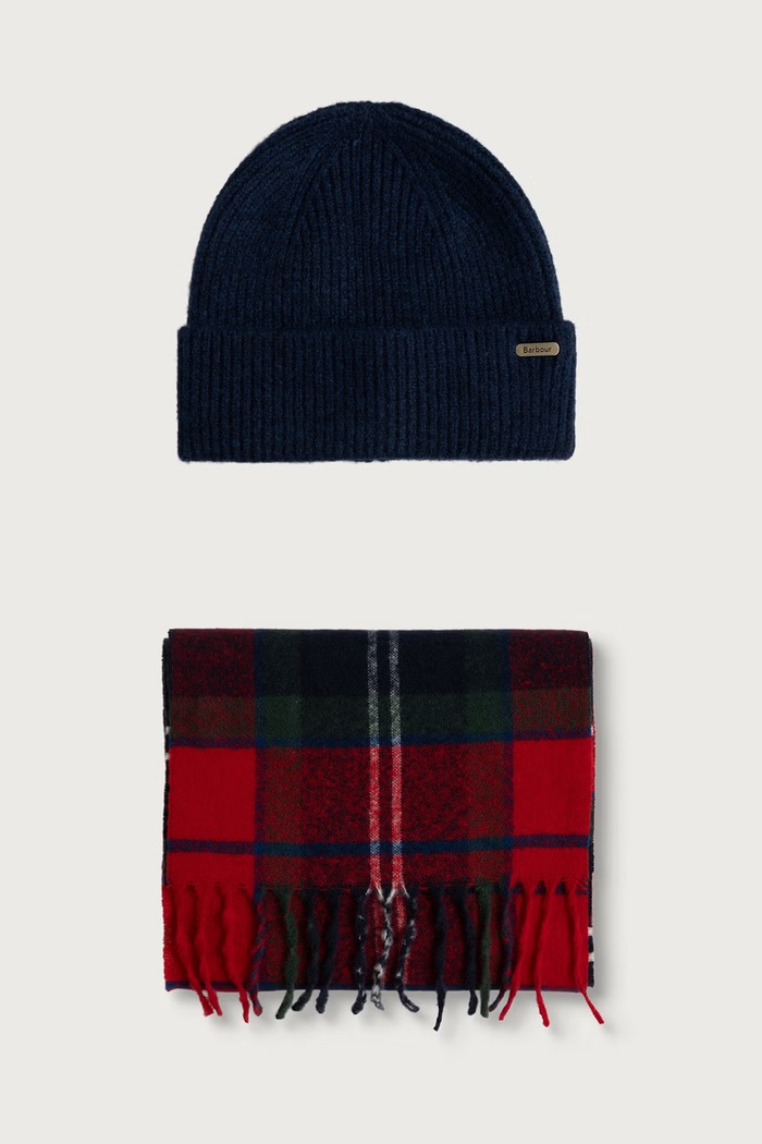 Barbour Komplet damski czerwony LGS0107