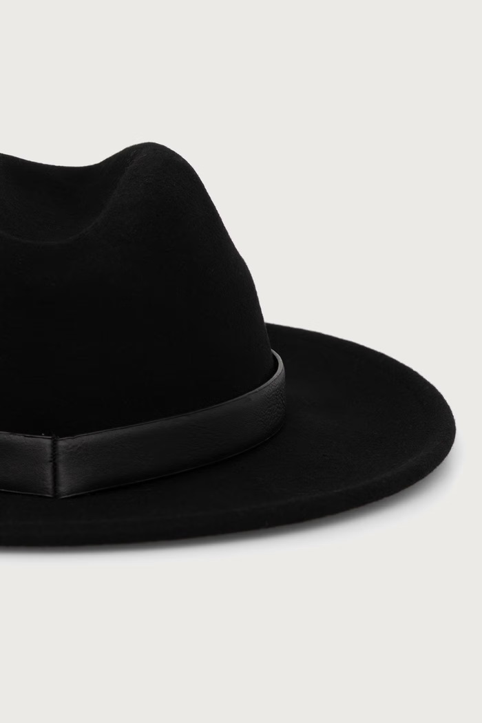 Accessori Karl Lagerfeld Cappello da donna in lana B4W33004 nero