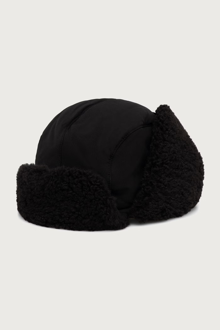 Kangol Czapka uszatka damska EXPEDITION TRAPPER czarny K5503.BK001