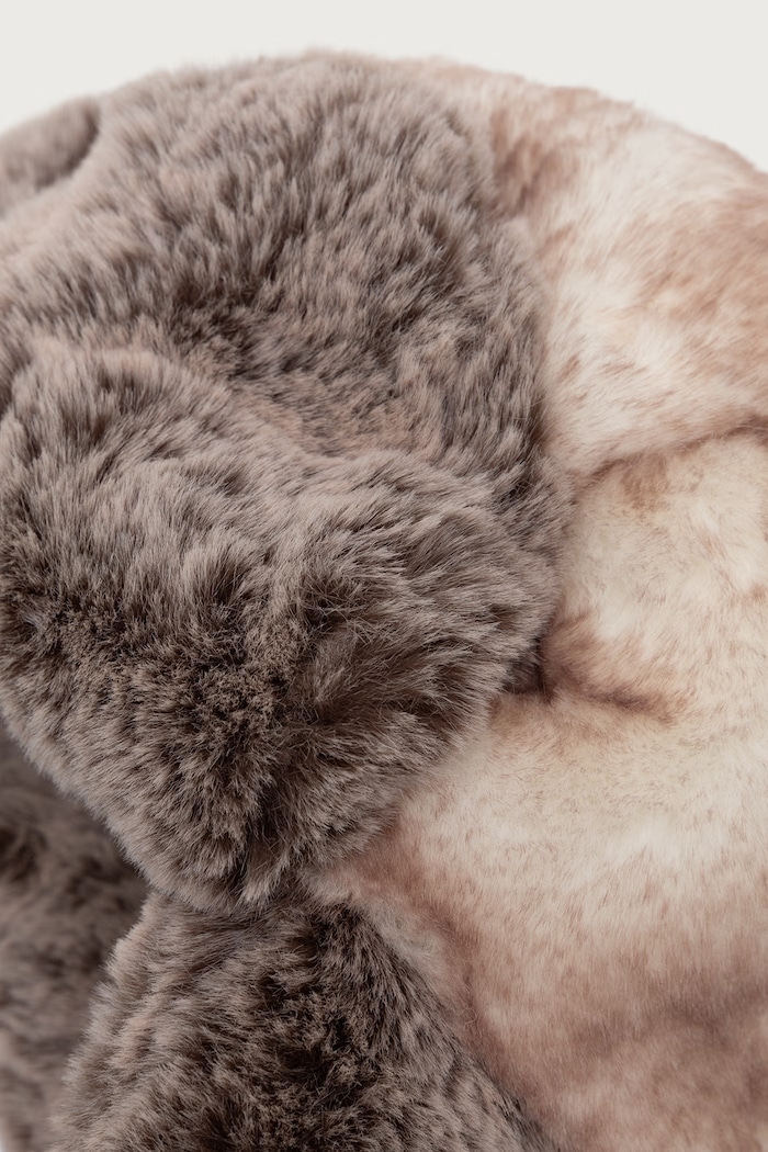 Kangol Füles sapka női MULTI FAUX FUR TRAPPER K4262ST.MT302 bézs AW26