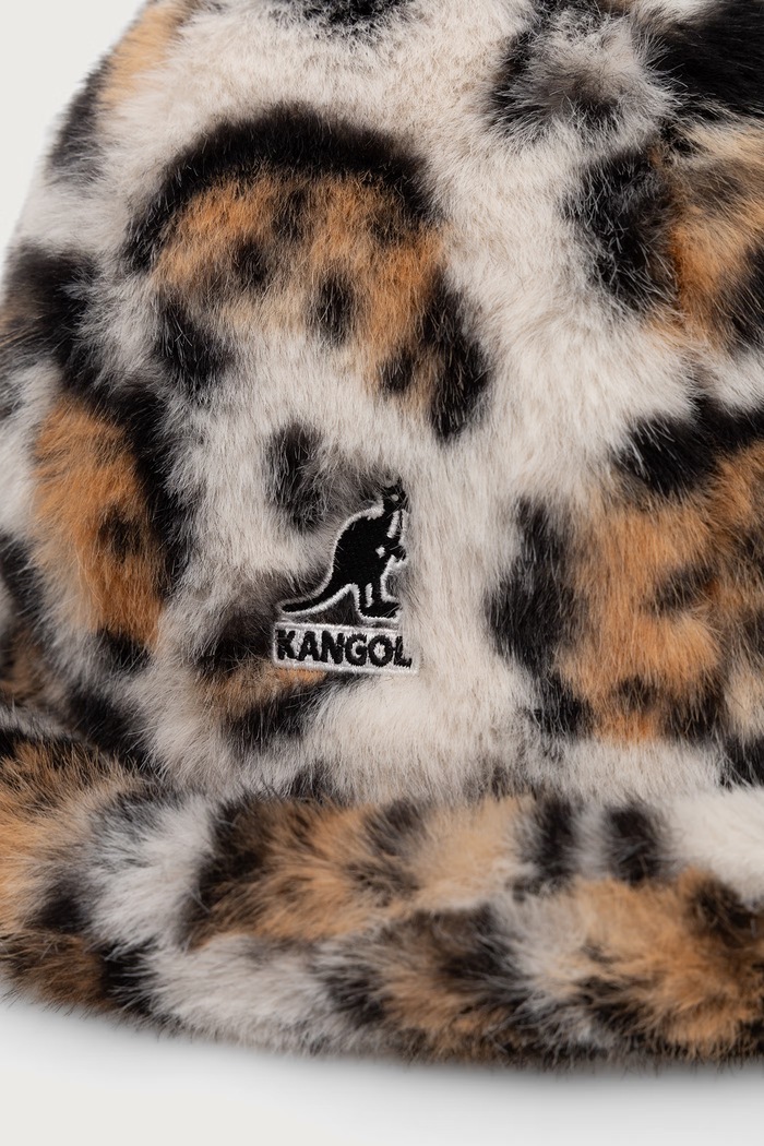 Kangol Kapelusz bucket damski FAUX FUR CASUAL K4190ST.OT102 beżowy AW26