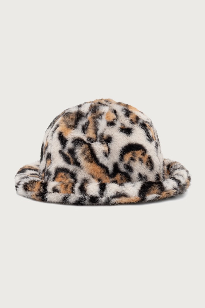 Akcesoria Kangol Kapelusz bucket damski FAUX FUR CASUAL K4190ST.OT102 beżowy
